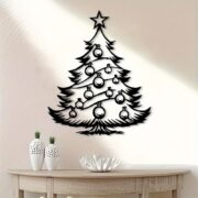 Christmas Tree Metal Wall Art
