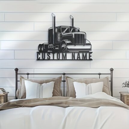 Wheel Truck Metal Wall Art