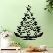Christmas Tree Metal Wall Art - Image 5
