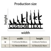 Custom metal wall art - Image 2