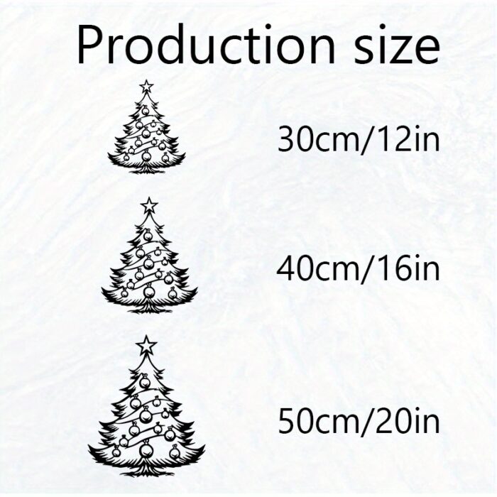 Christmas Tree Metal Wall Art - Image 4