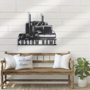 Wheel Truck Metal Wall Art - Image 4