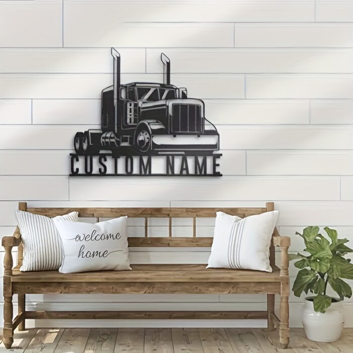 Wheel Truck Metal Wall Art - Image 4