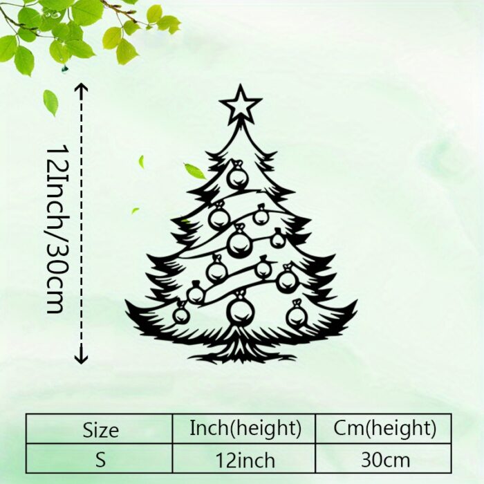 Christmas Tree Metal Wall Art - Image 3