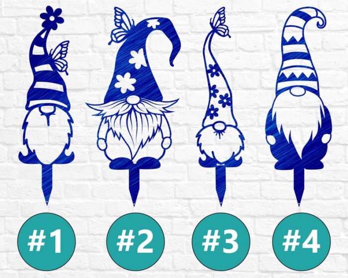 Garden Gnome Stakes for outside Yard - Image 5