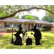 Black metal sign set for hallowen outdoor decor,Yard decoration