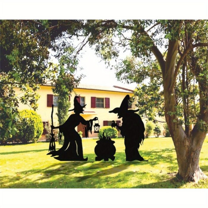 Black metal sign set for hallowen outdoor decor,Yard decoration - Image 3