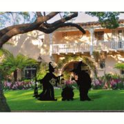 Black metal sign set for hallowen outdoor decor,Yard decoration - Image 4