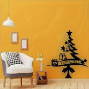 Christmas Tree Metal Wall Art Home Decoration