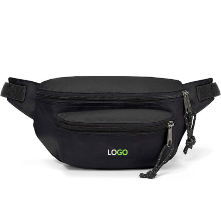 Wholesale Custom Waterproof Polyester Fanny Pack Sport Waist Bag with Logo Travel Chest Sling Bag Outdoor Unisex