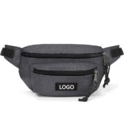 Wholesale Custom Waterproof Polyester Fanny Pack Sport Waist Bag with Logo Travel Chest Sling Bag Outdoor Unisex - Image 2