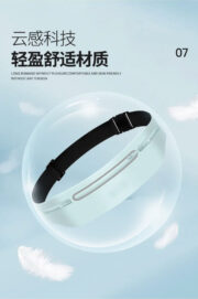 Comfortable and skin friendly ultrathin Sports Running waist pack with three pockets and five colors - Image 2